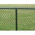 Chain link fence type panel